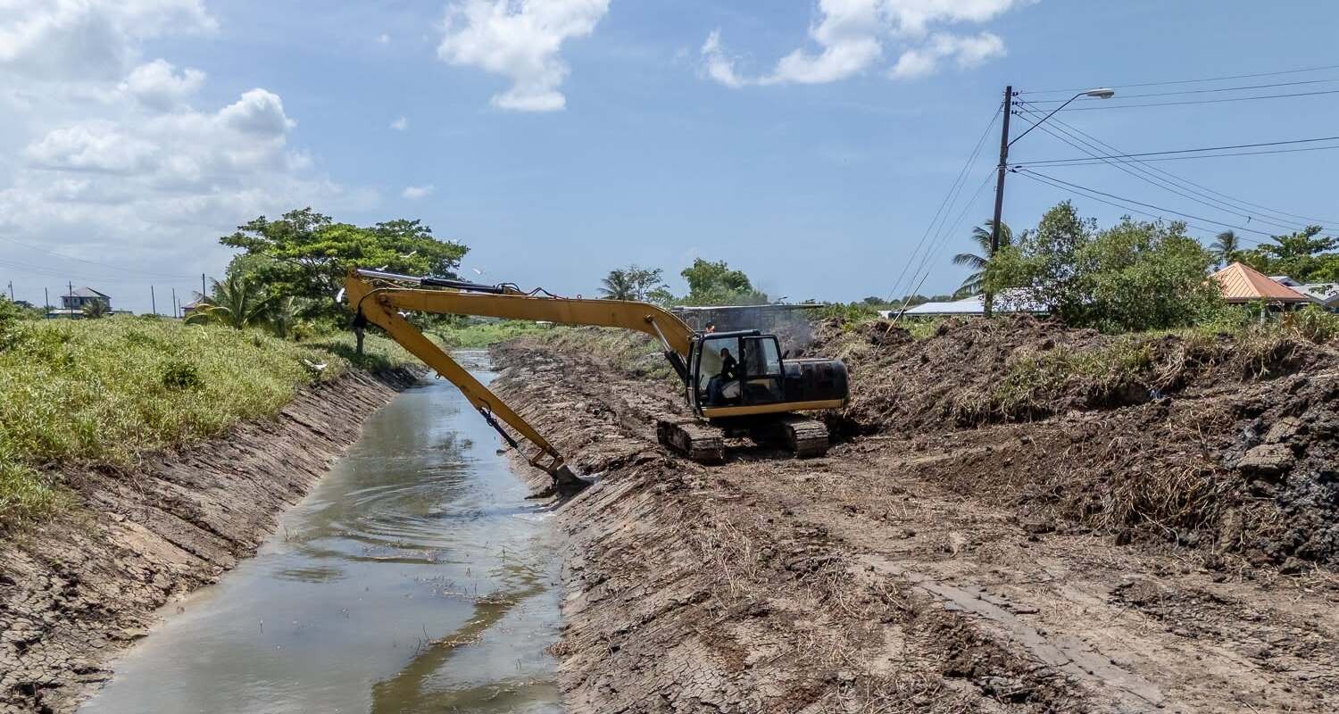 Drainage Works Underway Across South Trinidad 