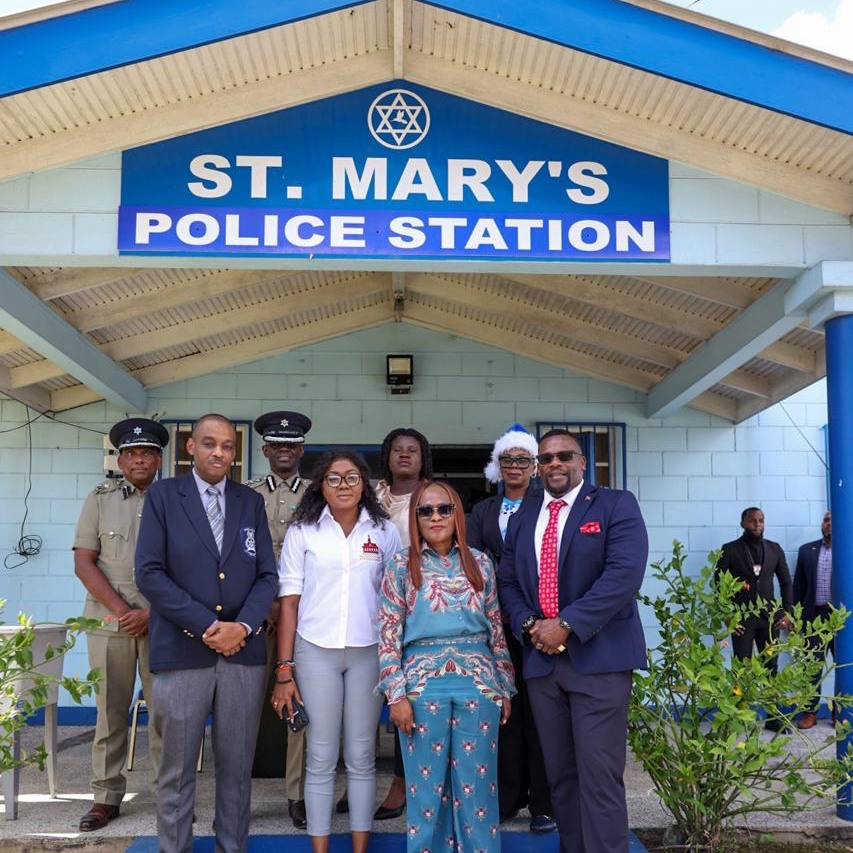 Completion of the St. Mary’s Police Station.